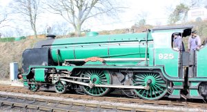 2014 - Watercress Line - Spring Steam Gala - Ropley - schools class 925 Cheltenha