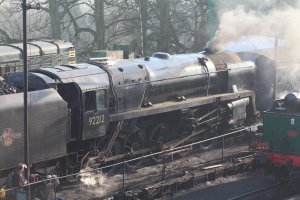 2014 - Watercress Line - Spring Steam Gala - Ropley - BR Standard 9F Class 92212