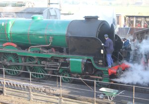 2014 - Watercress Line - Spring Steam Gala - Ropley - Merchant Navy Class - 850 Lord Nelson