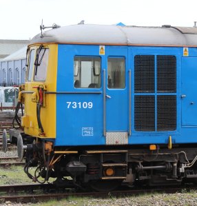 Eastleigh - April 2014 - Class 73 73109 (GB Railfreight)
