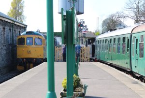 2014 - Swanage Railway - Swanage - Class 33 - 33202 Dennis G Robinson & Ex-LSWR M7 class - BR 30053
