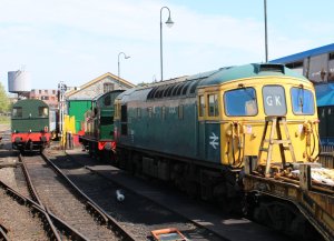 2014 - Swanage Railway - Swanage - Class 33 - 33111