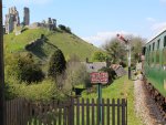 2014 - Swanage Railway - Corfe Castle - Ex-LSWR M7 class - BR 30053