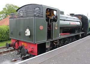 2014 Kent and East Sussex Railway 40th Anniversary Gala Bodiam Hunslet Austerity 23 Holman F Stephens