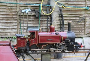 Bankside Miniature Railway - Brambridge Garden Centre 2014 - Carolyn