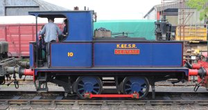 2014 Kent and East Sussex Railway 40th Anniversary Gala Tenterden Town Sentinal 0-4-0 10 Gervase