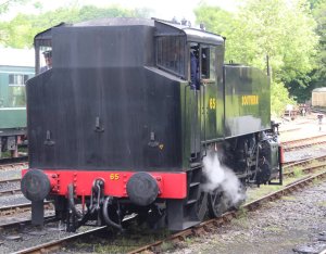 2014 Kent and East Sussex Railway 40th Anniversary Gala Tenterden Town USA Class Southern Dock-Tank 65