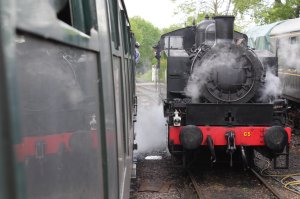 2014 Kent and East Sussex Railway 40th Anniversary Gala Tenterden Town USA Class Southern Dock-Tank 65