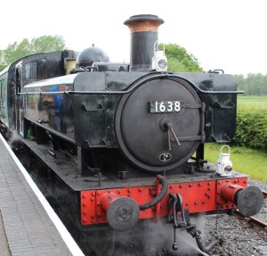 2014 Kent and East Sussex Railway 40th Anniversary Gala Bodiam 16xx Pannier Tank BR 1638