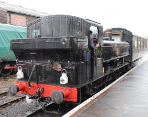 2014 Kent and East Sussex Railway 40th Anniversary Gala Tenterden Town 16xx Pannier Tank BR 1638