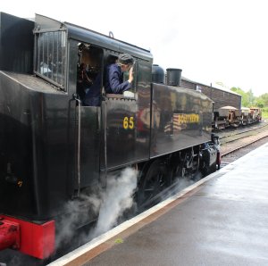 2014 Kent and East Sussex Railway 40th Anniversary Gala Tenterden Town USA Class Southern Dock-Tank 65