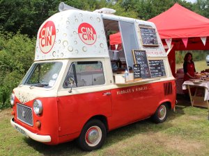2014 Bluebell Railway - Horsted Keynes - Ice cream van - Sussex Food Festival