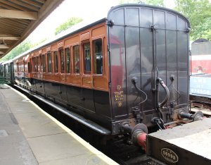 2014 Bluebell Railway - Horsted Keynes - LSWR 1520 Lavatory Brake 3rd