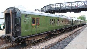 2014 Bluebell Railway - Sheffield Park -  6686 BCK  Corridor Composite Brake (1935