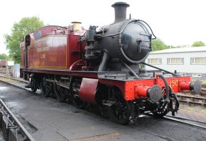 2014 Bluebell Railway - Sheffield Park - GWR Small Prairie 2-6-2T Metropolitan Railway L.150 5521