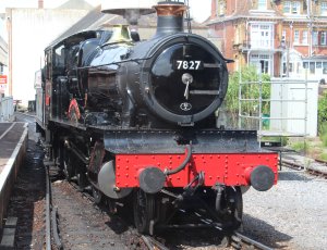2014 Paignton and Dartmouth Steam Railway - View from Pullman Devon Belle Observation Car 7827 Lydham Manor