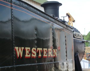 2014 Paignton and Dartmouth Steam Railway - View from Pullman Devon Belle Observation Car 52xx 5239 Goliath