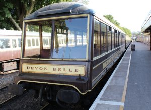 2014 Paignton and Dartmouth Steam Railway - Paignton - Pullman Devon Belle Observation Car