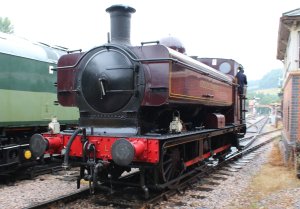 2014 South Devon Railway - Buckfastleigh - London Transport 57xx L.92 pannier tank