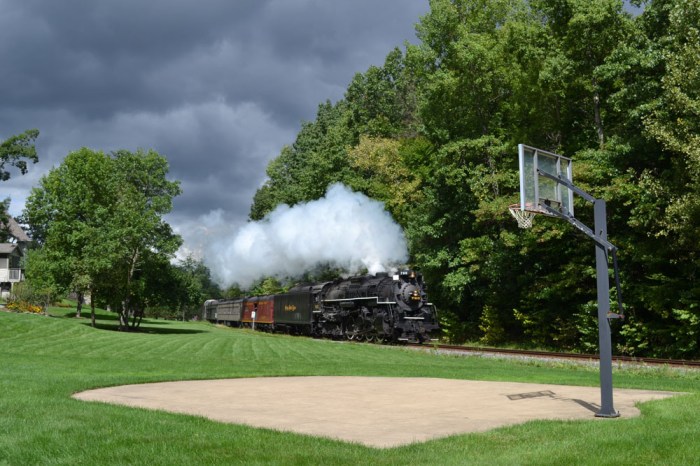 Deadheading to Akron on Saturday, Sept. 13 near milepost 43 on the northwest side of Akron.