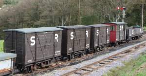 2014 Lynton and Barnstaple Railway - Woody Bay - SR wagons