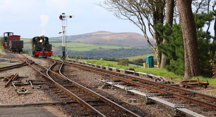 2014 Lynton and Barnstaple Railway - Woody Bay - Replica Manning Wardle 2-6-2T E190 Lyd