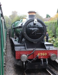 2014 Autumn Steam Gala Watercress Line - Medstead and Four Marks - GWR Modified Hall class 6960 Raveningham Hall