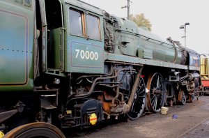 2014 Autumn Steam Gala Watercress Line - Ropley - BR Standard 7MT - 70000 Britannia