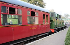 2014 Autumn Steam Gala Watercress Line - Ropley - Ex-GWR 14xx Class 1450 and Autocoach W238W