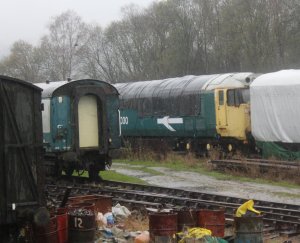 Nov 2014 Peak Rail Rowsley South - Class 50
