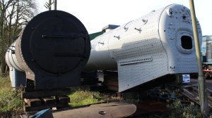 Watercress Railway 2014 Ropley Christmas Santa Specials - Urie S15 N15 boilers