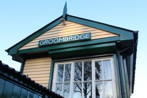 Spa Valley Railway 2014 Groombridge - signal box