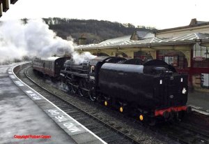 Copyright Robert Green BR 4MT 75078 Keighley and Worth Valley Railway 2015