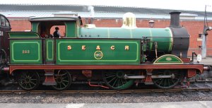 2015 - Bluebell Railway - Sheffield Park - South Eastern and Chatham Railway H class 263