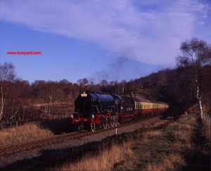 Severn Valley Railway WD class 2-8-0 (LMR) 600 Gordon - 1996 by Basil Roberts
