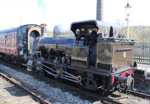 2015 - East Lancashire Railway Ramsbottom - Haydock Foundry 0-6-0 well tank built 1874, number C Bellerophon