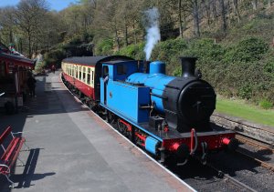 2015 - Lakeside and Haverthwaite Railway - Andrew Barclay 0-6-0T 1245