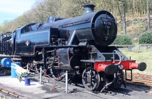 2015 - Lakeside and Haverthwaite Railway - British Railways Fairburn 4MT 2-6-4T 42073