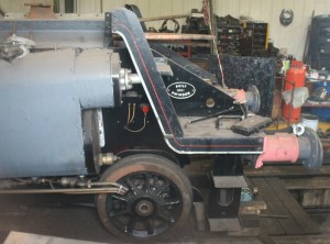 75014 Braveheart frames and cab Churston Paignton and Dartmouth Steam Railway (1)