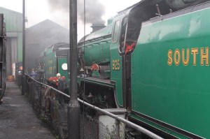 Watercress Line Ropley Schools class V 925 Cheltenham - 19th September 2015
