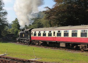 Bodmin and Wenford Railway ex-GWR BR 42xx 4247 2-8-0T - 3rd October 2015 Bodmin Parkway