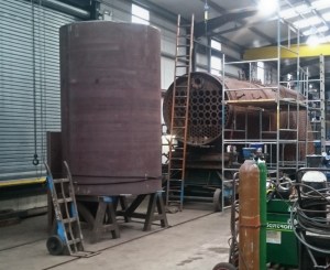 CP 097 Ropley Works 2016 - Merchant Navy class 35005 Canadian Pacific - Inverted smokebox and boiler