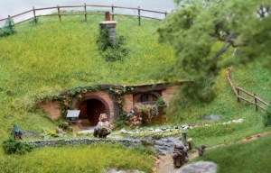 Hobbiton End Model Railway (03) JRR Tolkien Lord of the Rings and the Hobbit