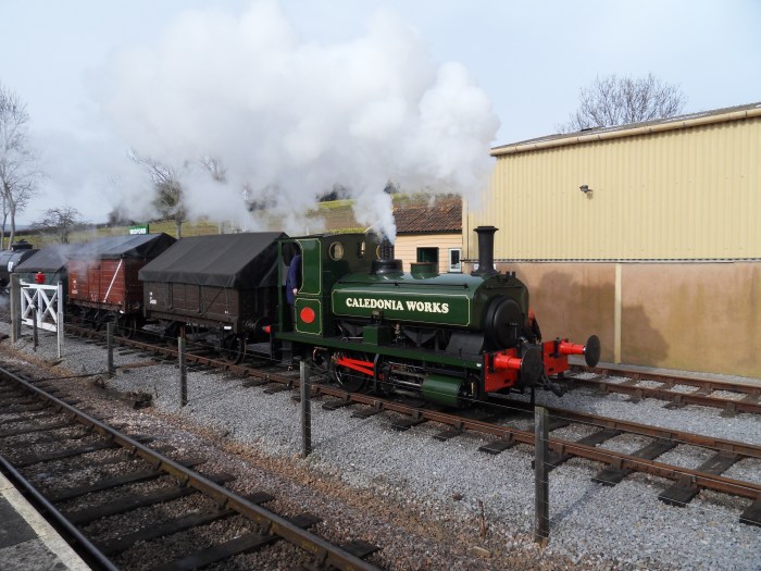 Industrial Caledonian Works Shunts at Washford
